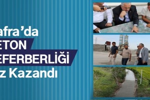 Beton Santrali Bafra'ya Değer Kattı